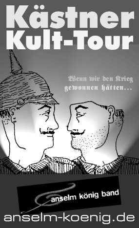 Plakat "Kästner Kult-Tour"